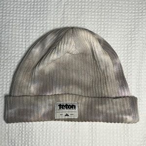 Teton Gravity Research Tie Dye Light Purple/White Knit Beanie